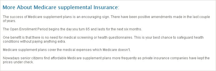 Pennsylvania Medicare Supplemental Insurance