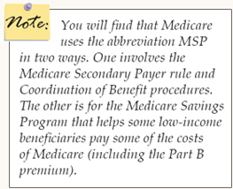 Medicare Secondary Payer